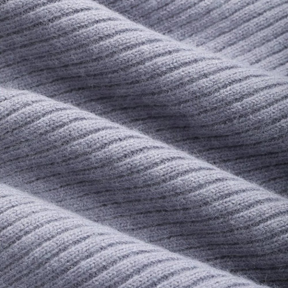 Blue Womens Batwing Boat Neck knit Sweater top - Picture 4 of 4